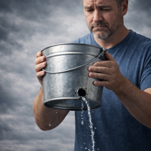 My Faith Bucket has a hole in it